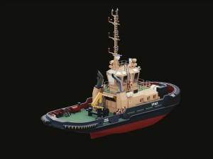 tugboat ural 3D Model