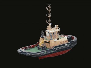 tugboat ural 3D Model