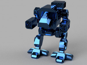 BattleTech Daishi 3D print model Modèles 3D en vedette