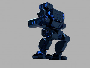 BattleTech Daishi 3D print model Modèles 3D en vedette