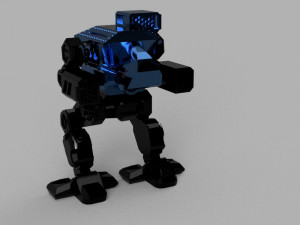 BattleTech Daishi 3D print model Modèles 3D en vedette
