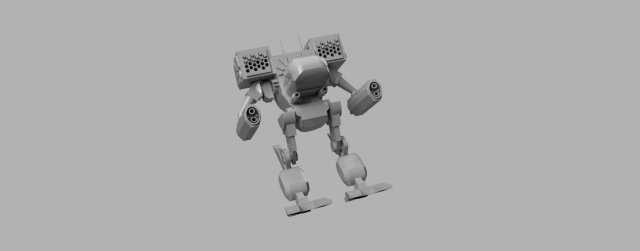 BattleTech Mad Cat 3D print model 3D Print Model .c4d .max .obj .3ds .fbx .stl .blend 
