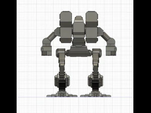 Battletech Mad Dog 3D print model 3D Print Model