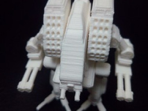 Battletech Mad Dog 3D print model 3D 打印模型