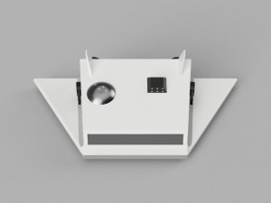 Spaceship 3D print model 3D 프린트 모델
