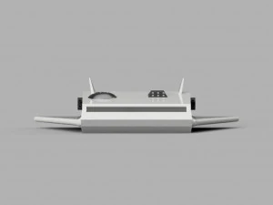 Spaceship 3D print model 3D Print Model