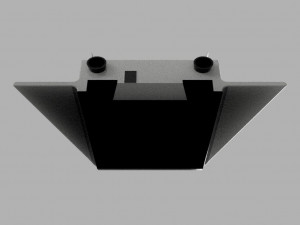 Spaceship 3D print model 3D 프린트 모델