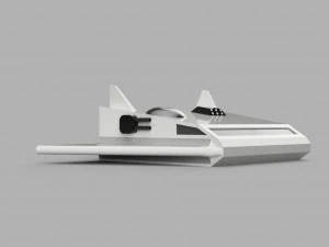 Spaceship 3D print model 3D Print Model