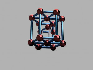 Crystal lattices of metals 3D print model 3D Print Model