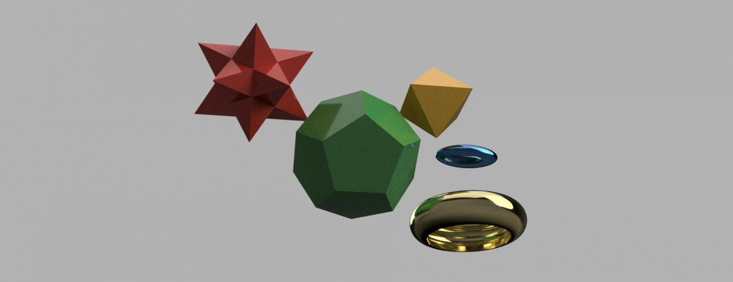 Complex geometric shapes 3D print model 3D Print Model .c4d .max .obj .3ds .fbx .stl .blend 