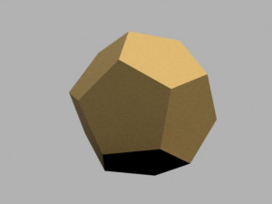 Complex geometric shapes 3D print model Model Cetak 3D