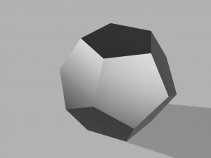 Complex geometric shapes 3D print model Model Cetak 3D