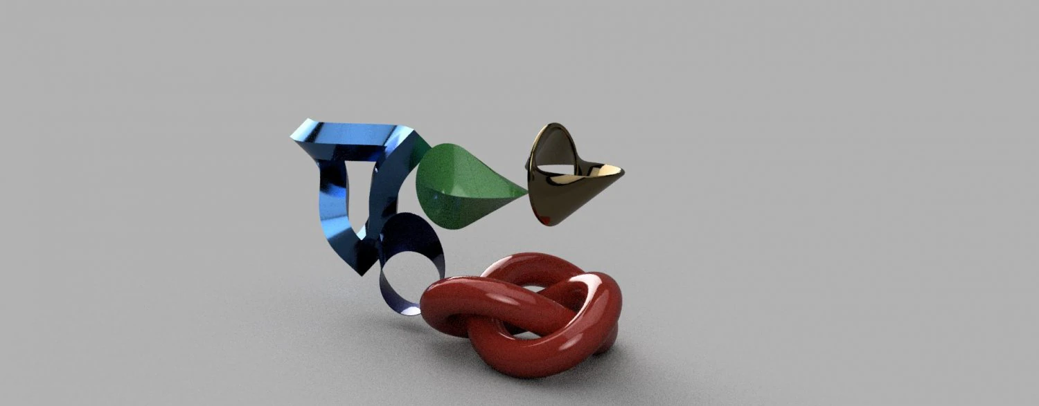 Three-dimensional shapes of complex shapes 3D print model 3D Print Model .c4d .max .obj .3ds .fbx .stl .blend 