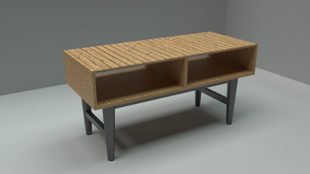retangle coffee table 3D मॉडल .c4d .max .obj .3ds .fbx .stl .blend 