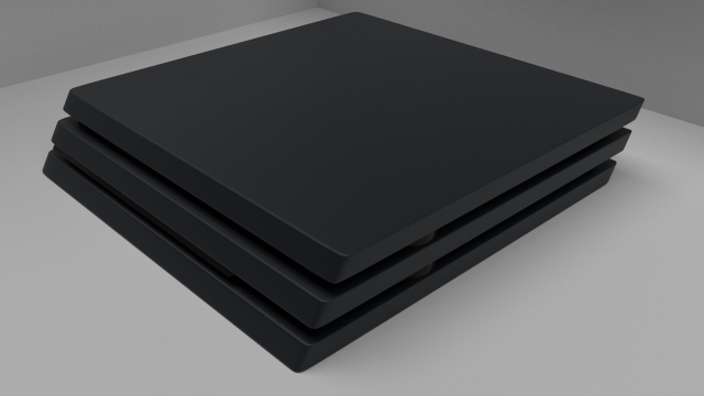 non copyright ps4 pro Modèle 3D .c4d .max .obj .3ds .fbx .stl .blend 