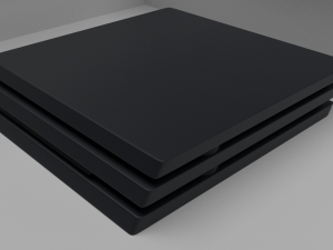 non copyright ps4 pro 3D Model