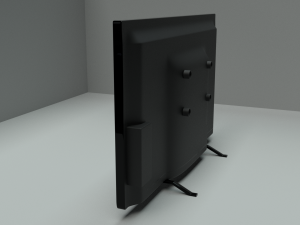 tv 3Dモデル