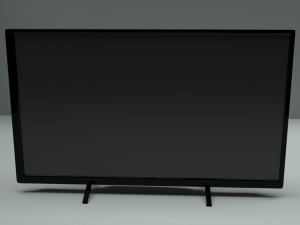 tv 3Dモデル