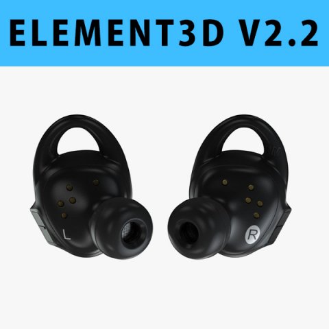 e3d - samsung gear iconx 2018 Modello 3D .c4d .max .obj .3ds .fbx .stl .blend 