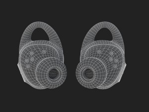 e3d - samsung gear iconx 2018 Modello 3D