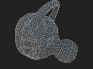 e3d - samsung gear iconx 2018 Modello 3D