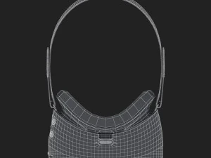 e3d - samsung gear vr controller for galaxy note 8 model 3D Model
