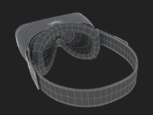 e3d - samsung gear vr controller for galaxy note 8 model 3D Model