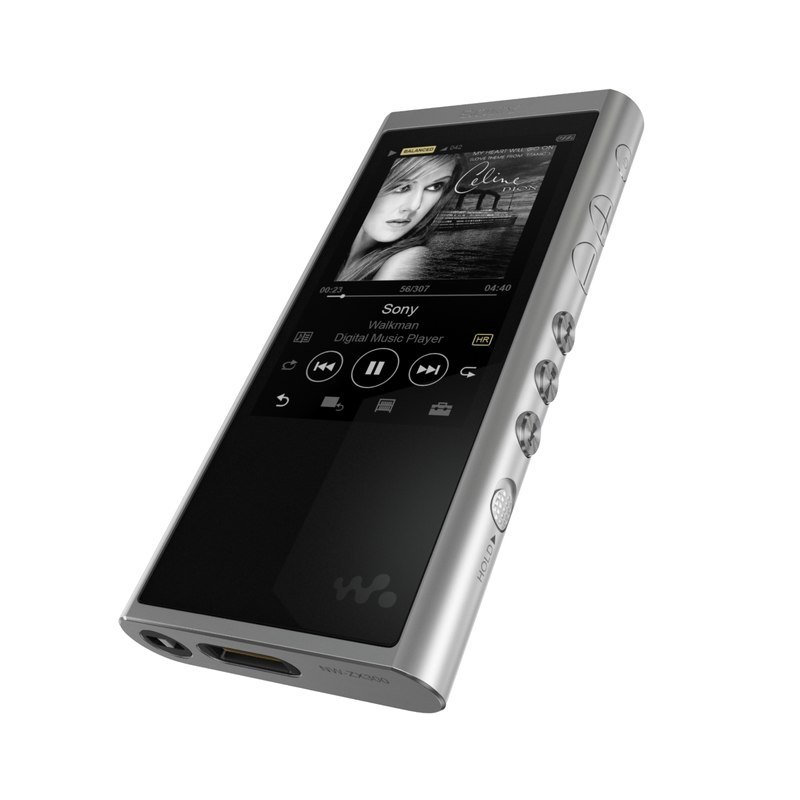e3d - sony walkman nw-zx300 mp3 players 3d 3D Model in Phone and