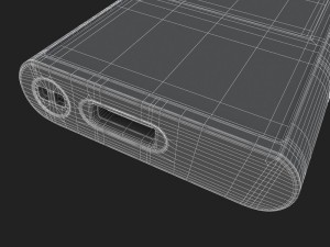 e3d - sony walkman nw-zx300 mp3 players 3d 3D Model