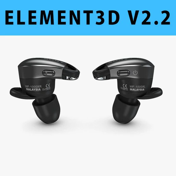 e3d - sony 1000x wireless noise canceling headphones 3D Model .c4d .max .obj .3ds .fbx .stl .blend 