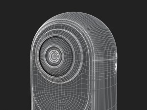 e3d - insta360 one action camera 3d Modèle 3D