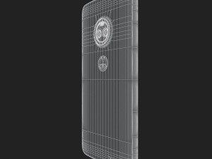 e3d - motorola moto x4 sterling blue 3d 3D Model