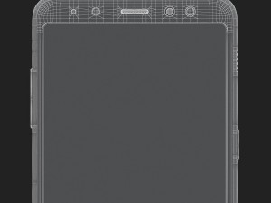 e3d - samsung galaxy a8 plus 2018 black 3d 3D Model