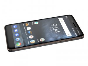 e3d - nokia 6 2018 black model Model 3D