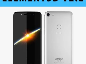 e3d - alcatel &iacute;dolo 5 Modelo 3D