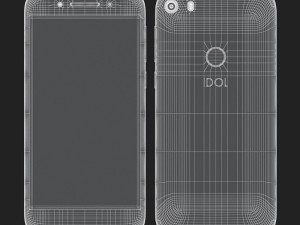 e3d - alcatel idol 5 3D-Modell