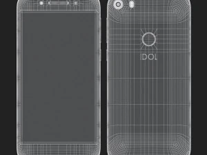 e3d - alcatel idol 5 3D Model