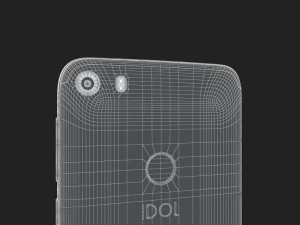e3d - alcatel idol 5 3D Model