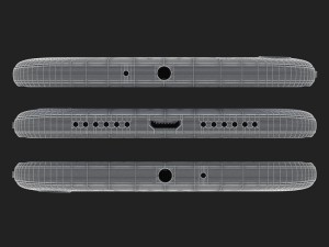 e3d - alcatel idol 5 3D-Modell