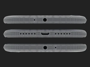 e3d - alcatel idol 5 3D Model