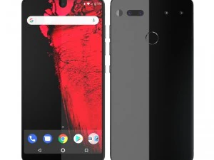 e3d - essential phone titanium model 3D Model