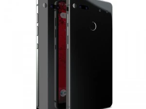 e3d - essential phone titanium model 3D Model