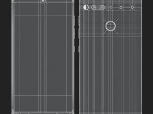e3d - essential phone titanium model Modelo 3D