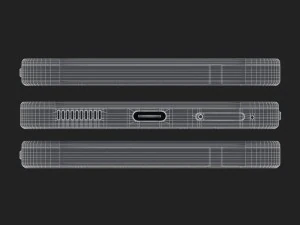 e3d - essential phone titanium model 3D Model