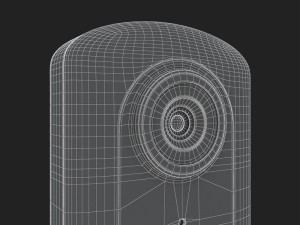 e3d - ricoh theta v 360 spherical camera model Modello 3D