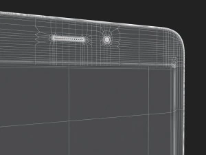 e3d - samsung galaxy tab a 80 2017 black 3d 3D Model