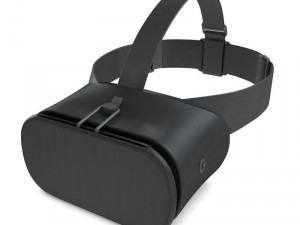 e3d - 3d new google daydream view vr 2017 headset 3D Model