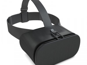 e3d - 3d new google daydream view vr 2017 headset 3D Model