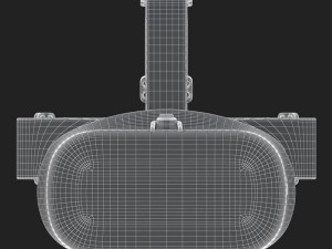 e3d - 3d new google daydream view vr 2017 headset 3D Model