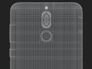 e3d - huawei mate 10 lite black 3D Model